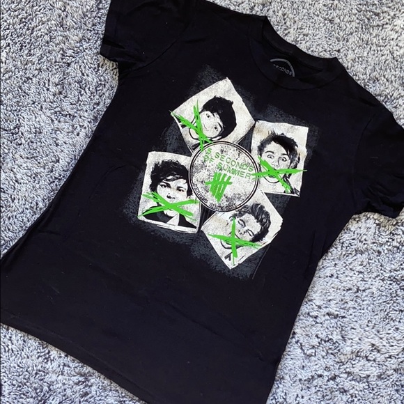 5 Seconds Of Summer Tops - 5 Seconds of Summer Women’s Fit T-Shirt